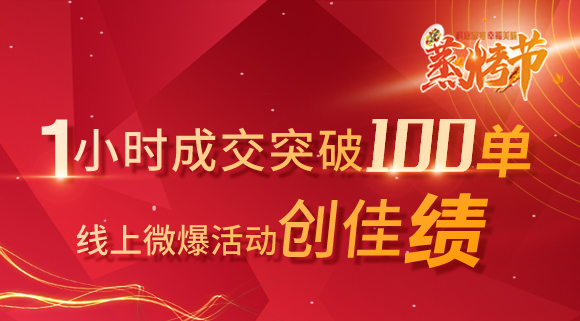 科恩蒸烤節(jié) | 線上微爆創(chuàng)佳績，1小時成交115單！